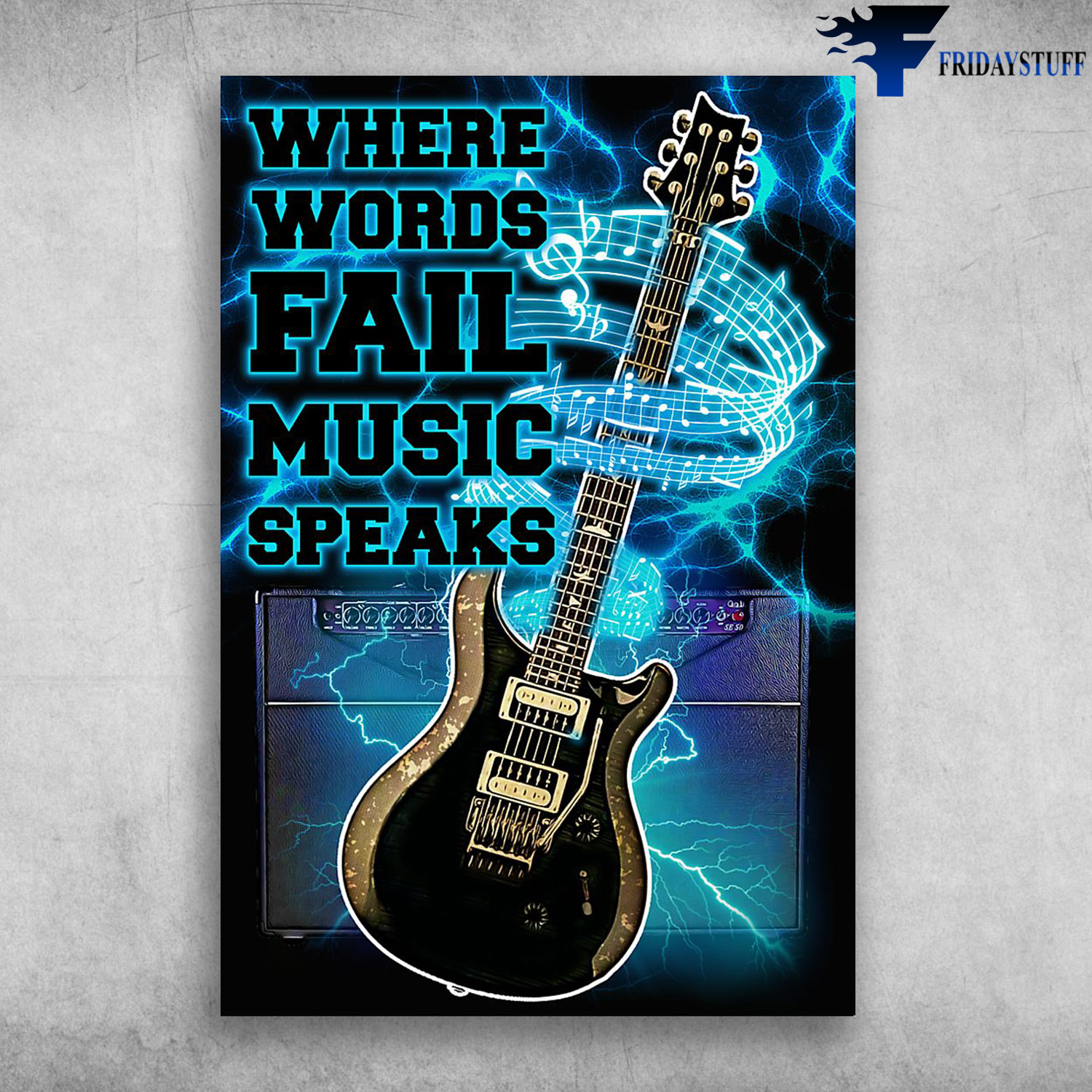 Electric Guitar - Where Words Fail Music Speaks