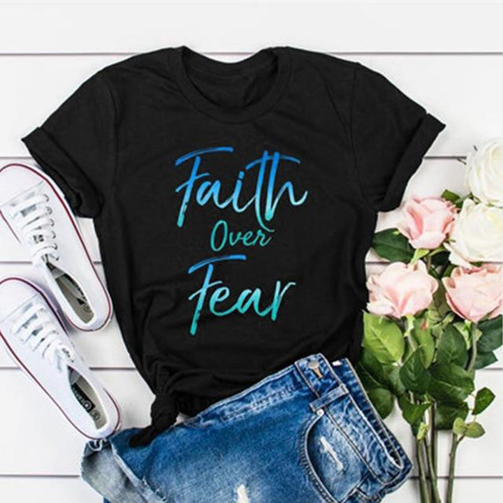 Faith over fear Shirt, Hoodie, Sweatshirt - FridayStuff