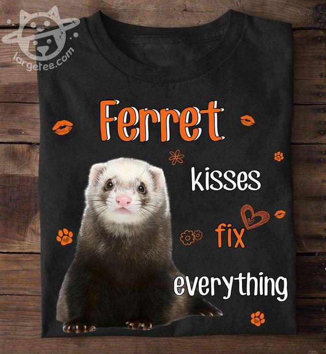 Ferret kisses fix everything - Ferret lover