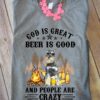 God is great beer is good and people are crazy - Small breed dog