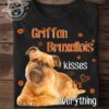 Griffon bruxellois kisses fix everything - Dog lover