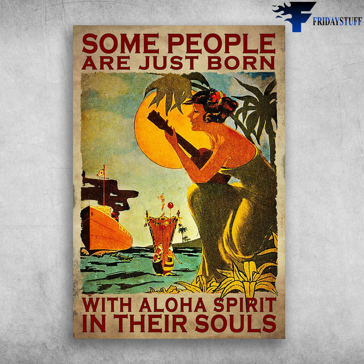 Hawaii Girl - Some People Are Just Born, With Aloha Spirit, In Their Souls