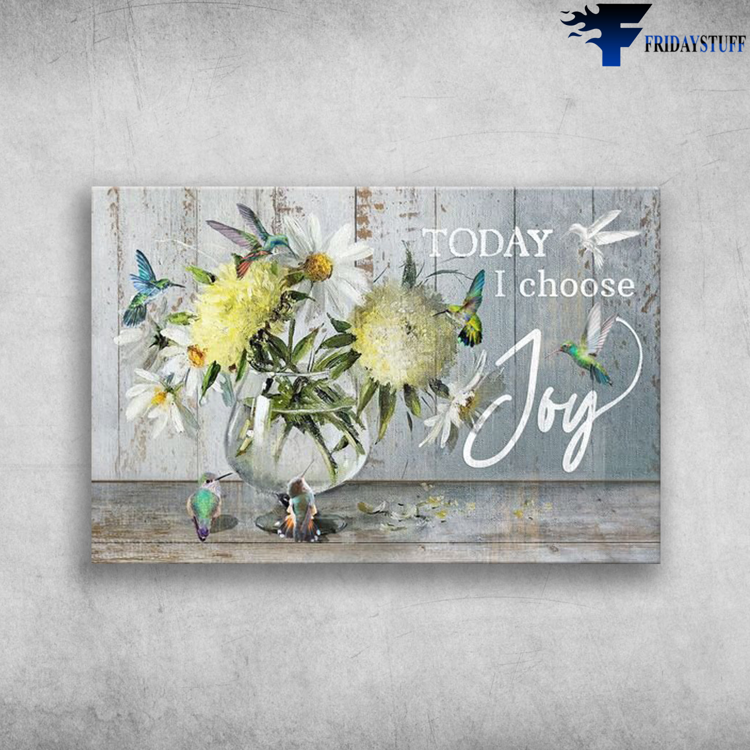 Hummingbirl And The Flower - Today I Choose Joy