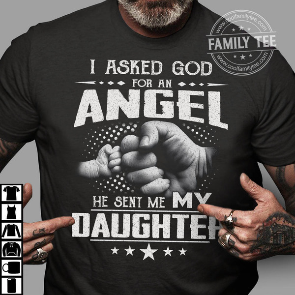 I asked god for an angel he sent me my daughter - Angel daughter
