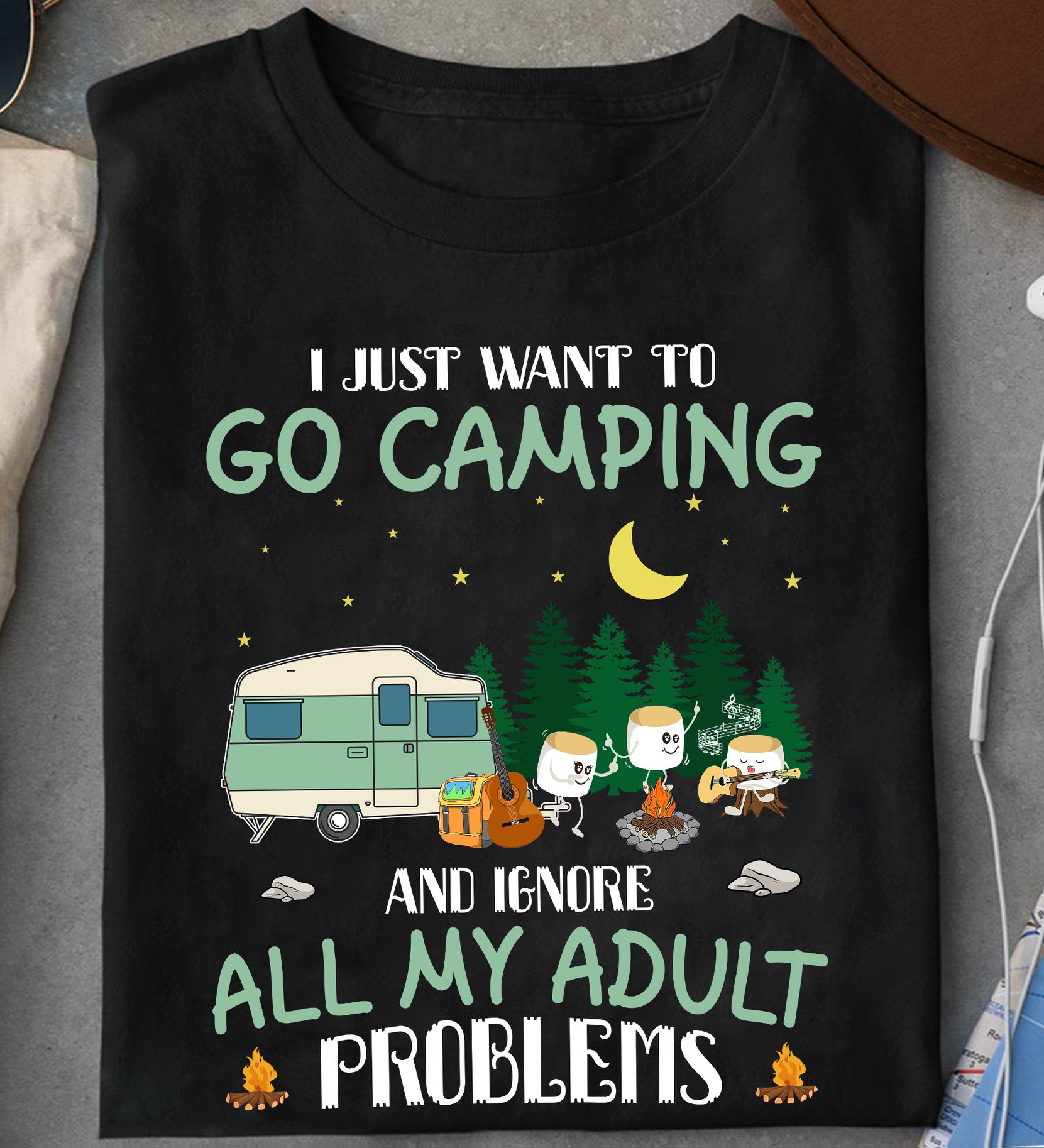 I just want to go camping and ignore all my adult problems