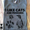 I like cats and penguins and maybe 3 people - Cat lover
