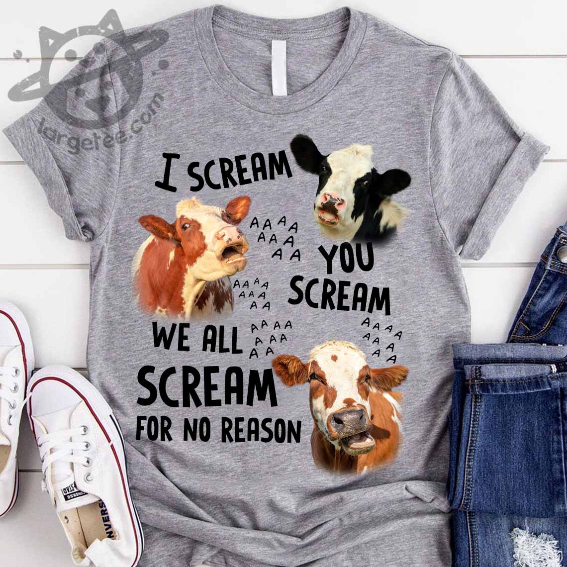 I scream you scream we all scream for no reason - Cow