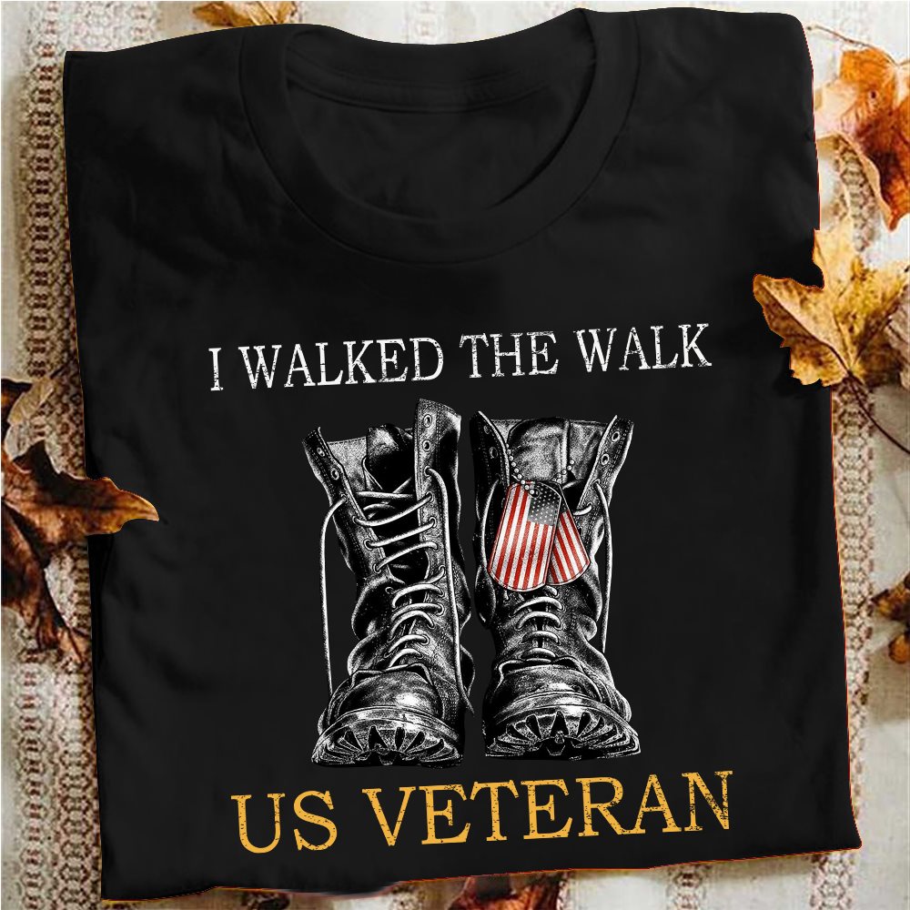 I walked the walk us veteran - American veteran shoes