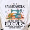 I'm fabricaholic on the road to recovery just kidding, I'm on my way to get more fabrics - Sewing machine