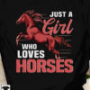 Just a girl who loves horse - Running horse