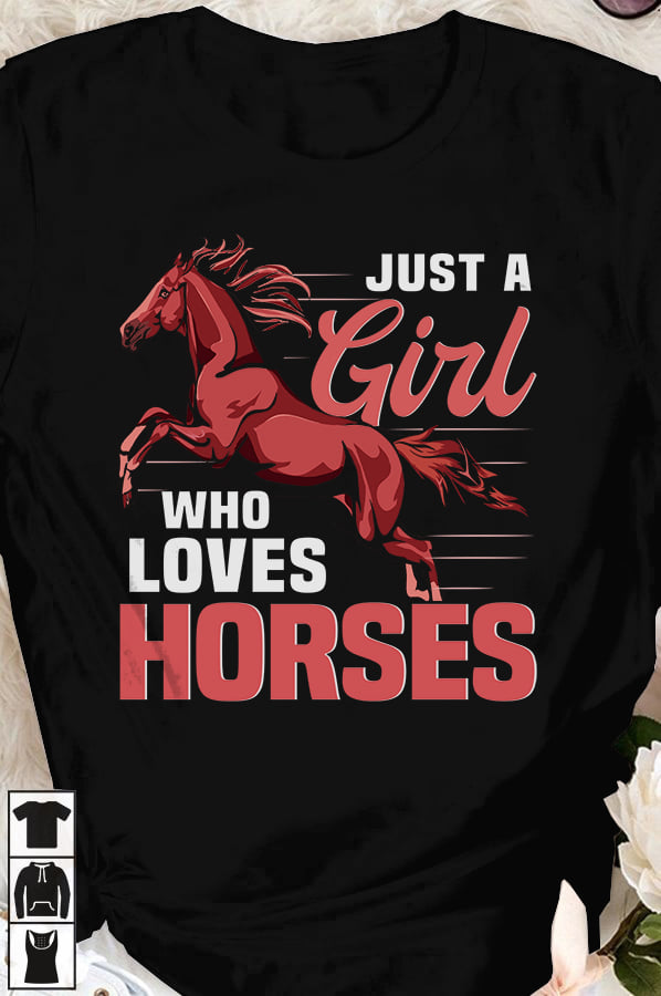 Just a girl who loves horse - Running horse