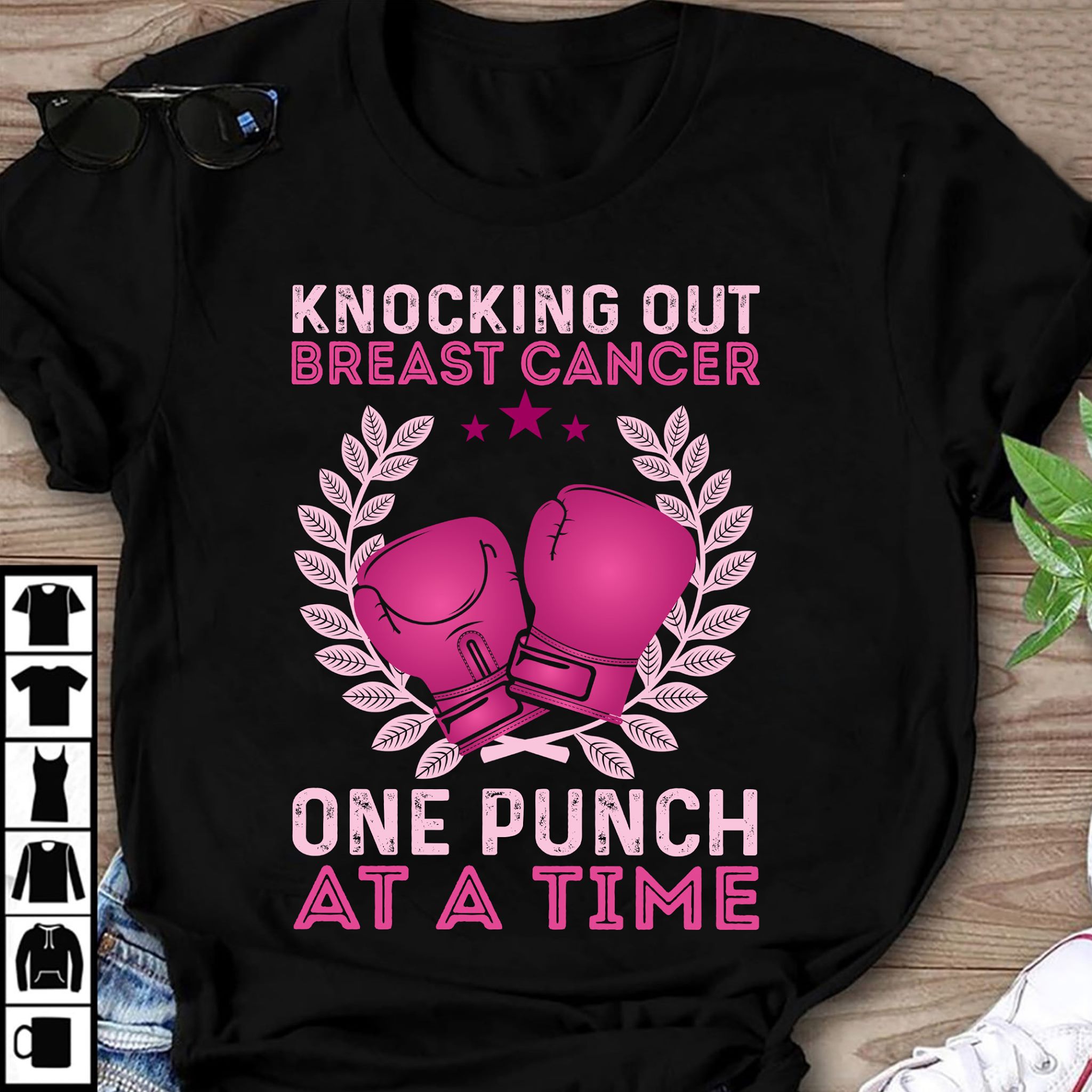 Knocking out breast cancer one punch at a time - Breast cancer awareness