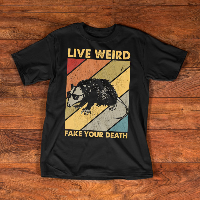 Live weird fake your death - Opussum track