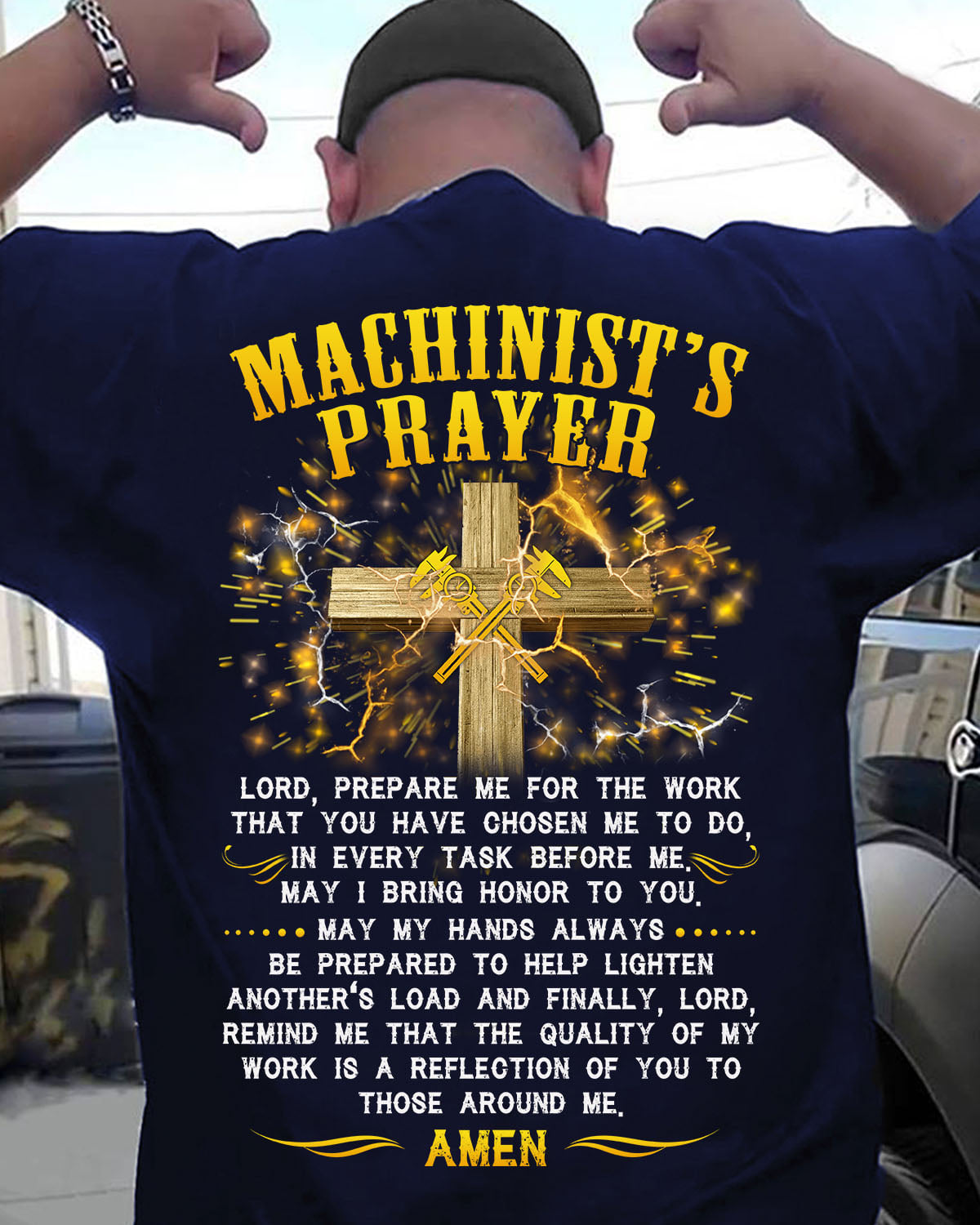 Machinist's prayer - Lord, prepare me for the work that you have chose me to do