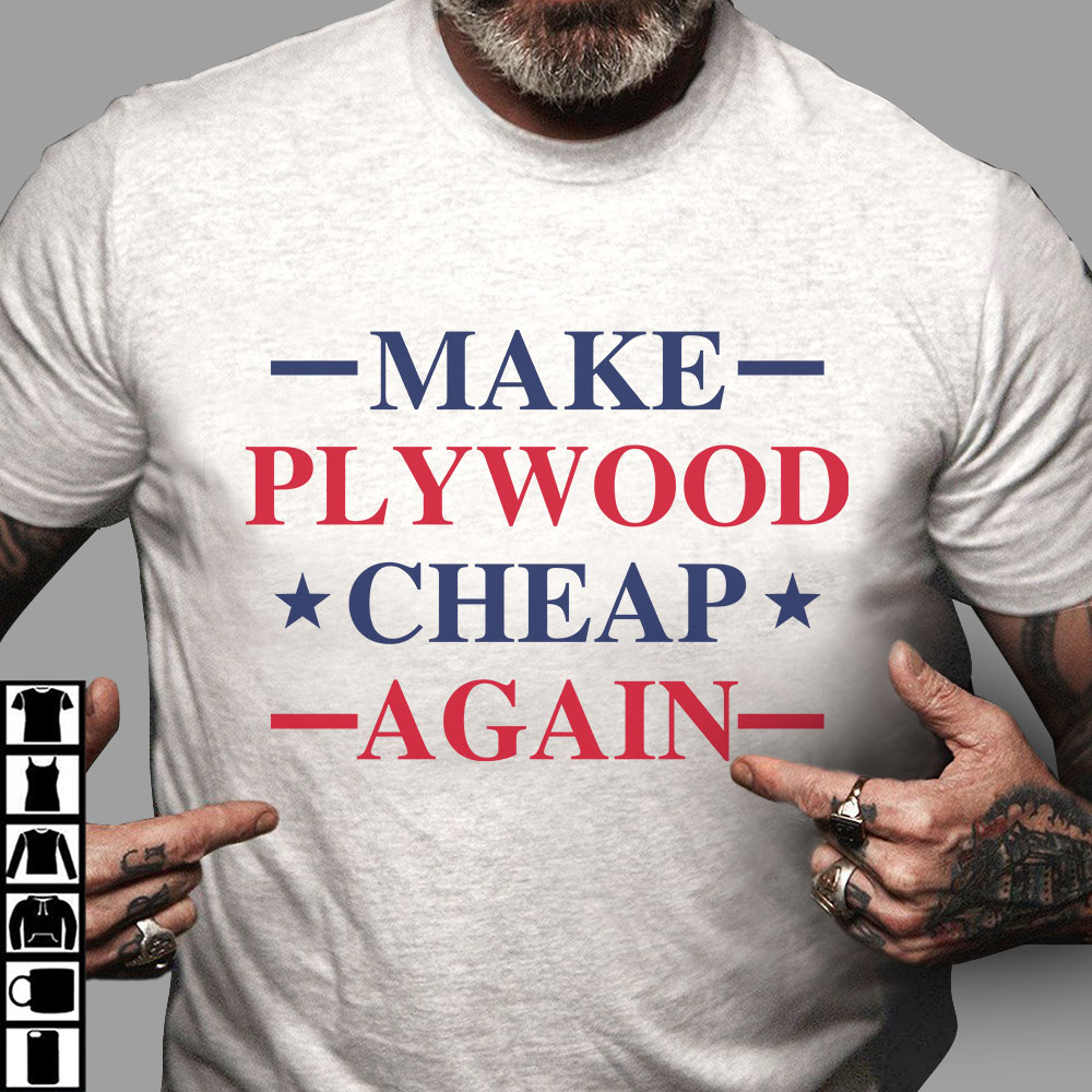 Make plywood cheap again