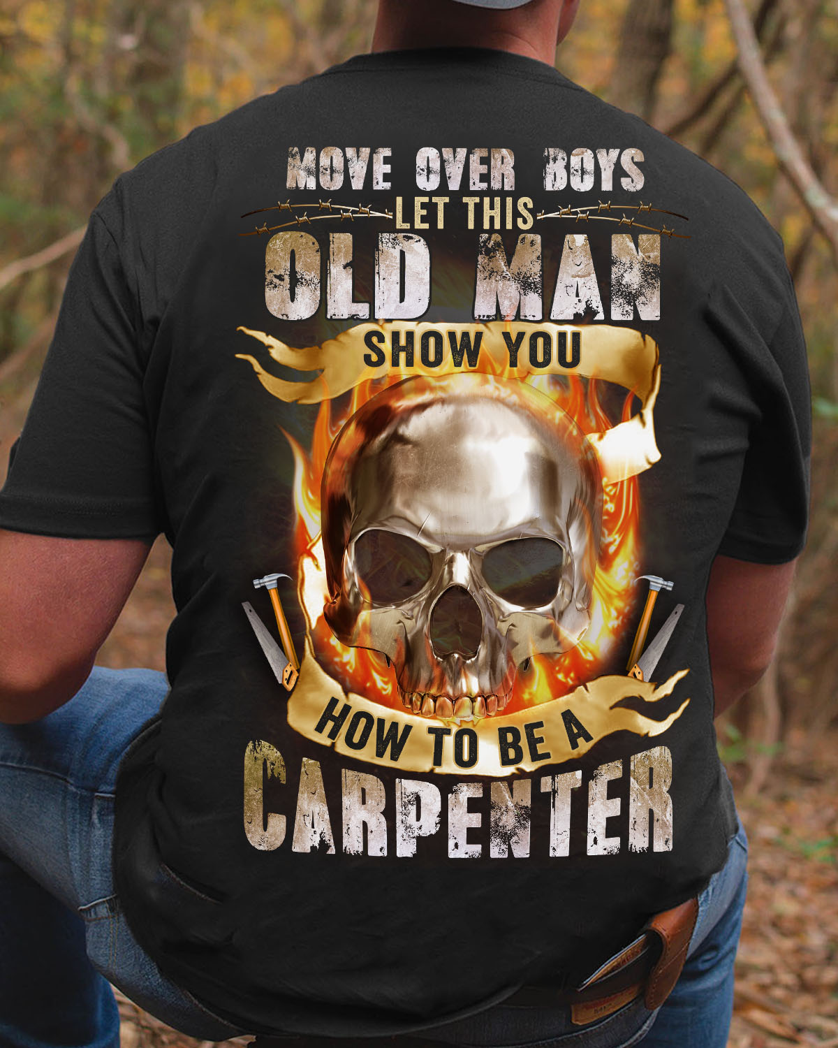 Move over let this old man show you how to be a carpenter