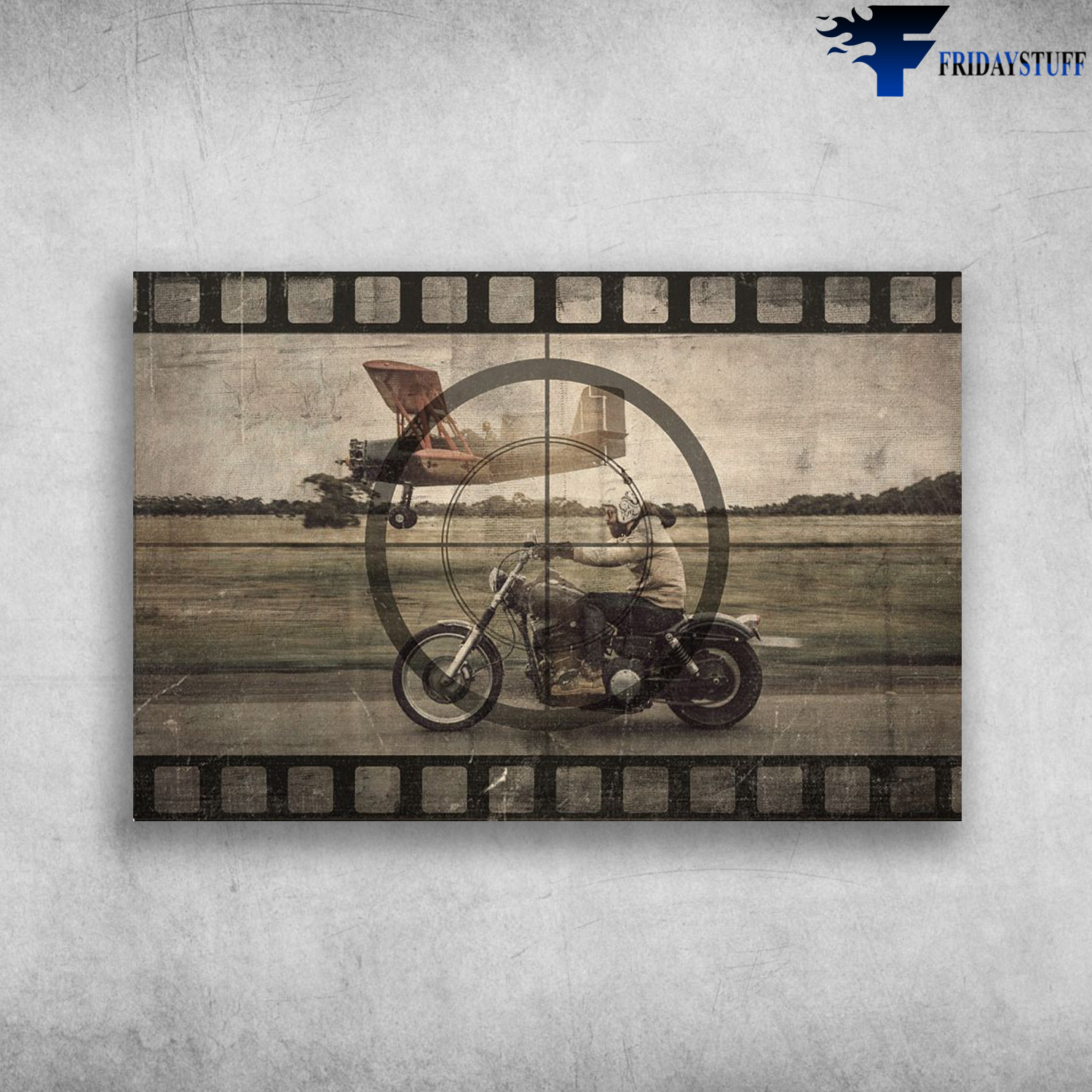 Movie Motorcycle Plane, Man Motorcycle, The Plane