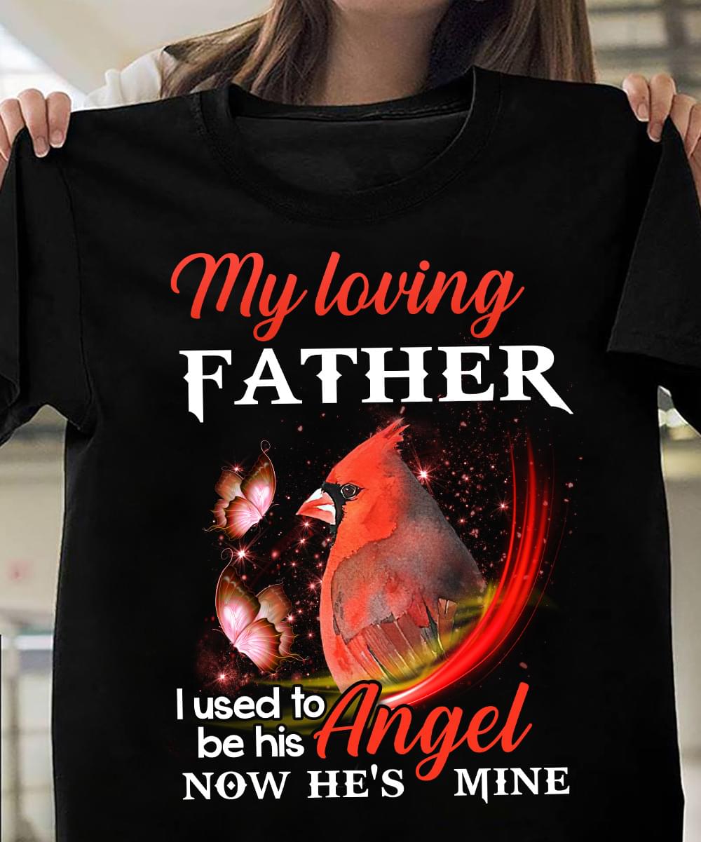 My loving father I used to be his angel now he's mine - Bird lover