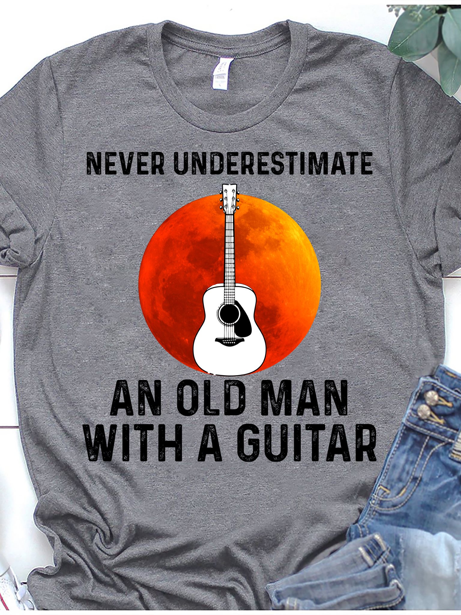 Never underestimate an old man with a guitar