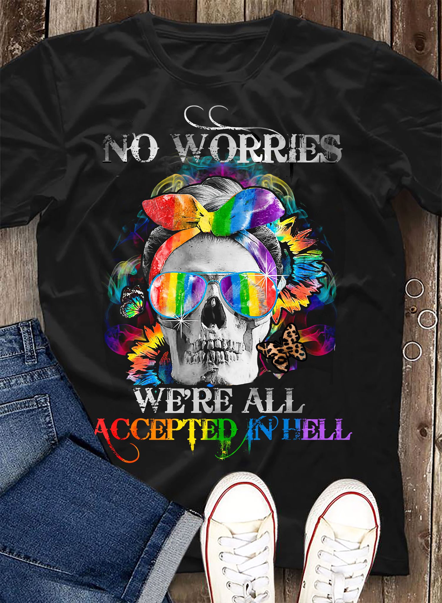 No worries we're all accepted in hell - Lgbt community