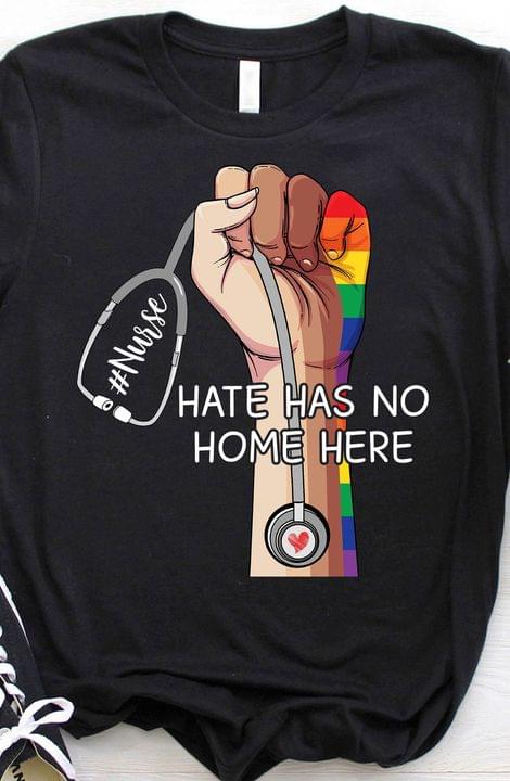 Nurse hate has no home here - Black community, lgbt community