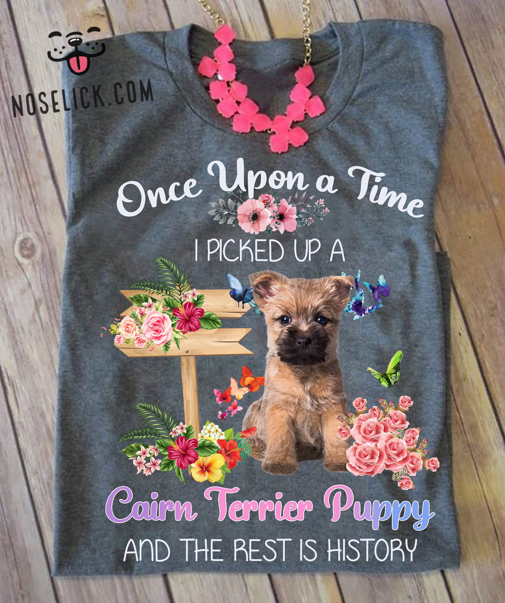 Once upon a time I picked up a Cairn terrier puppy and the rest is history - Dog lover
