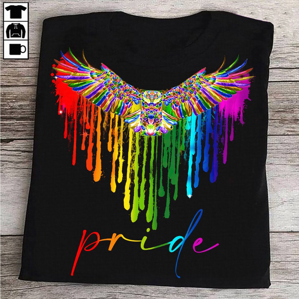Pride, lgbt pride, lgbt community - Colorful eagle