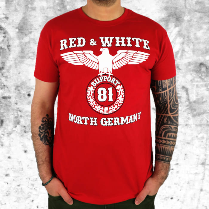 Red and white north germany - Support 81