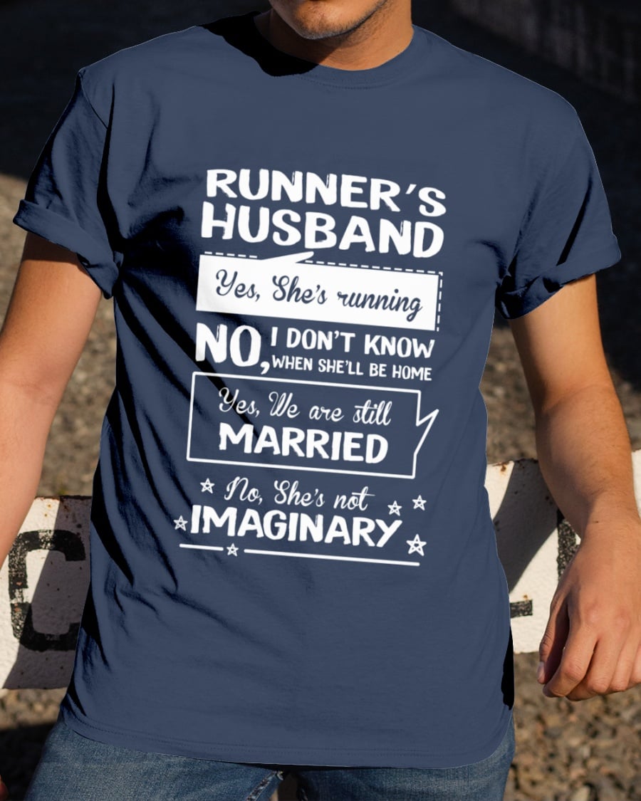 Runner's husband - She's running, she's not imaginary