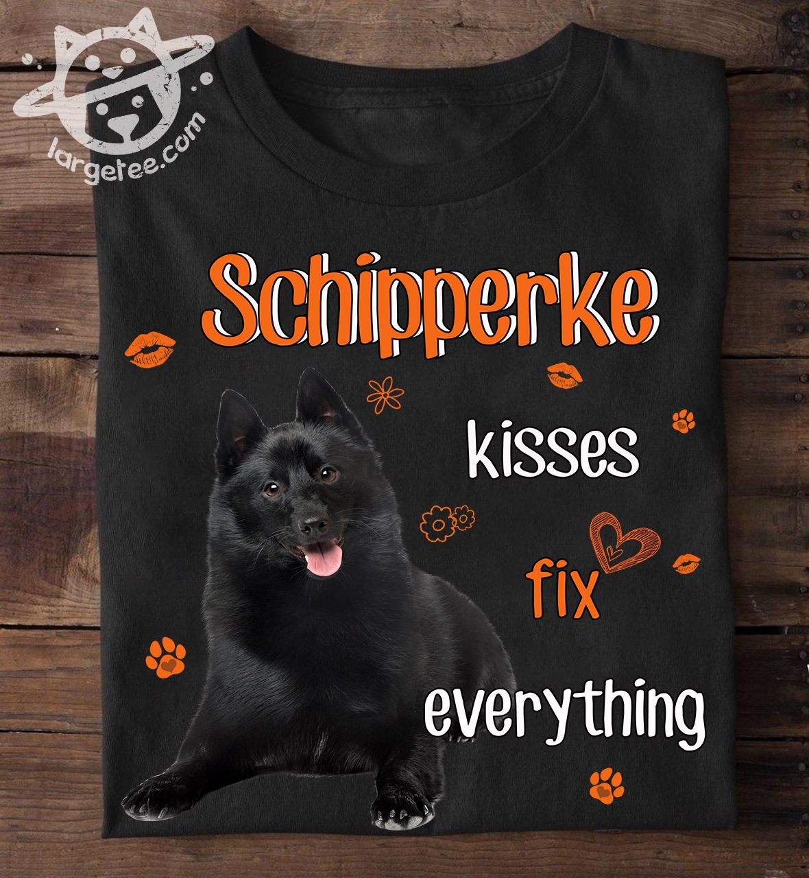 Schipperke kisses fix everything - Dog lover