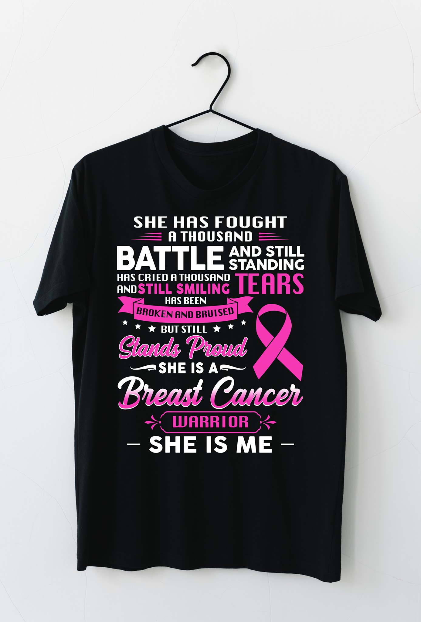 She has fought a thousand battle and still standing - She is breast cancer warrior