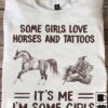 Some girls love horses and tattoos - Girl loves tattoos