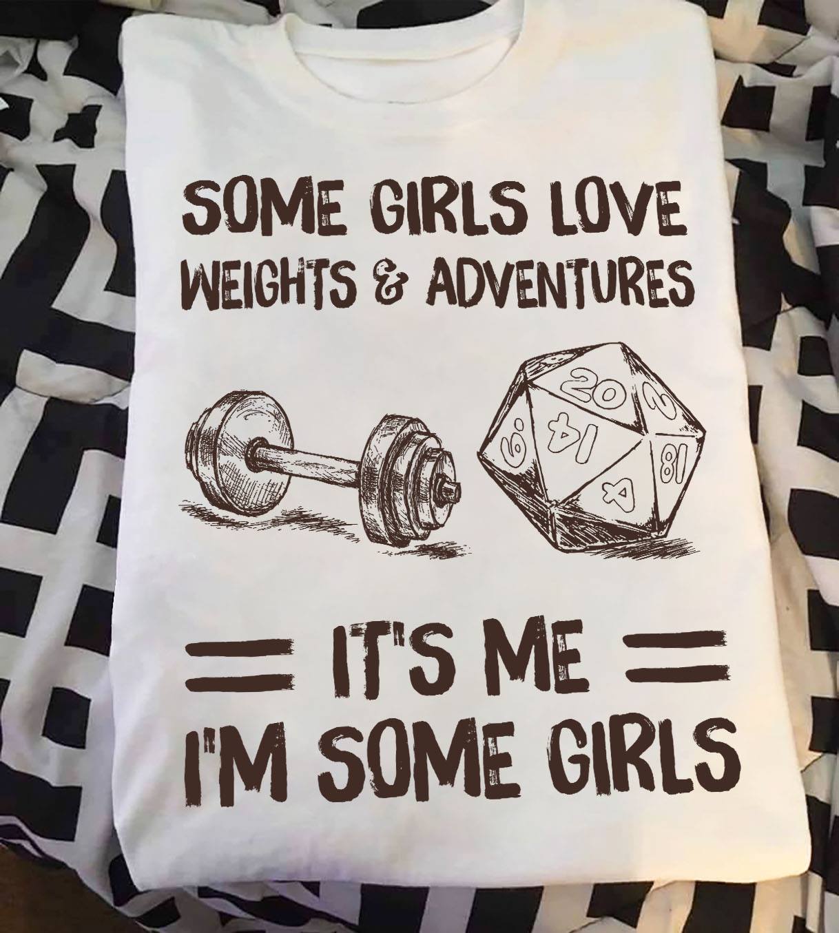 Some girls love weights and adventures