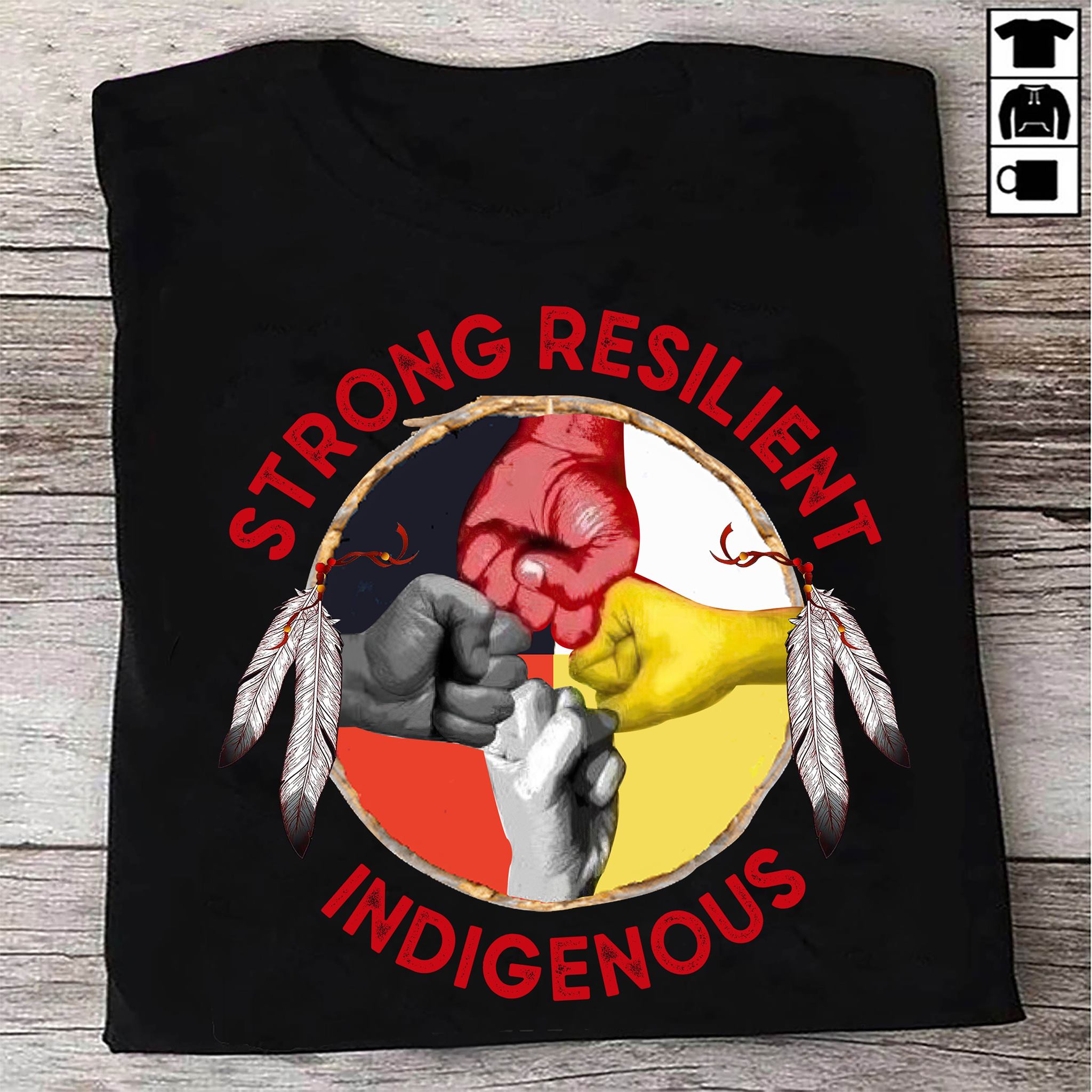 Strong resilient indigenous - Native American