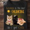Sunshine is the best medicine so i get cats - Cat lover