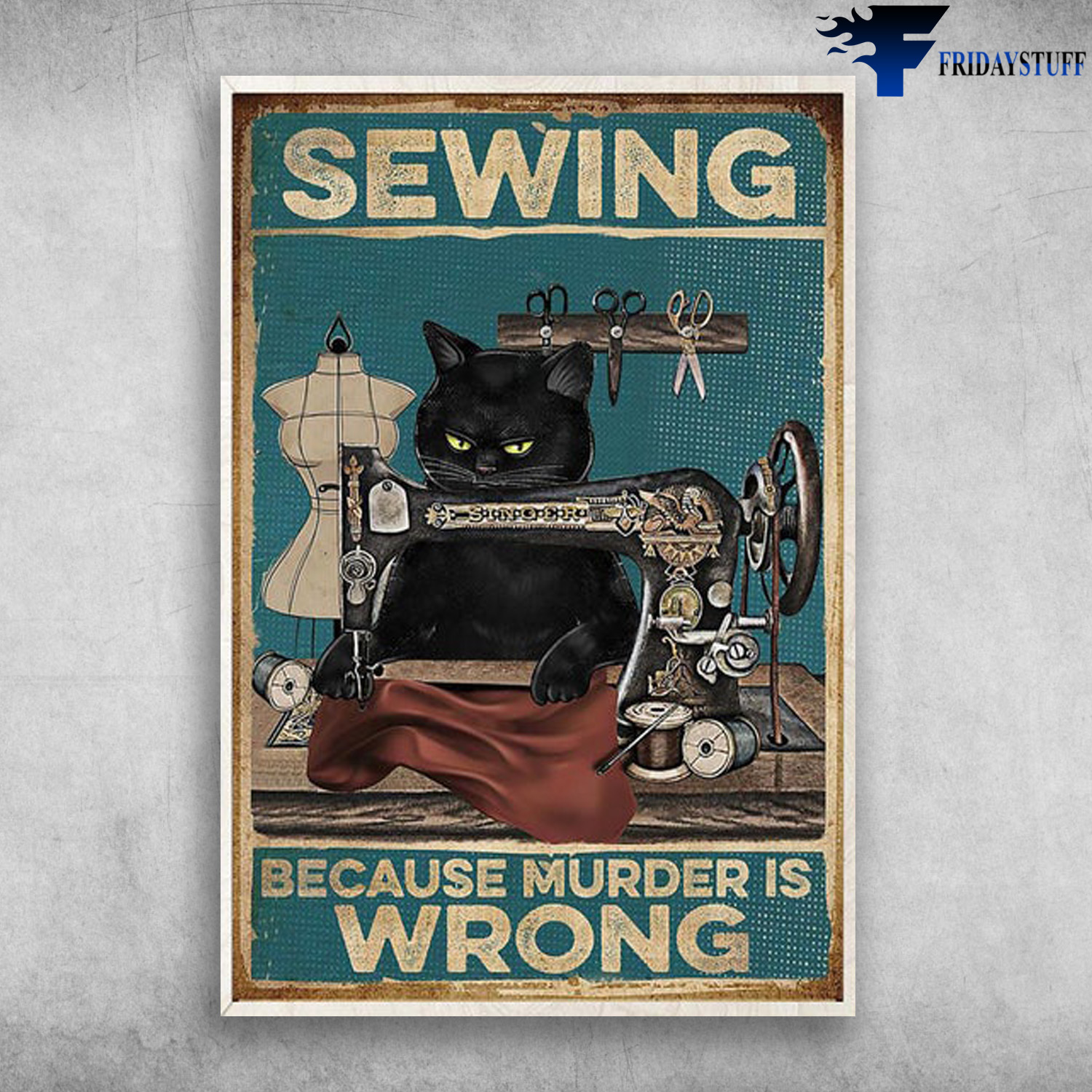 The Black Cat Sewing - Sewing Because Murder Is Wrong