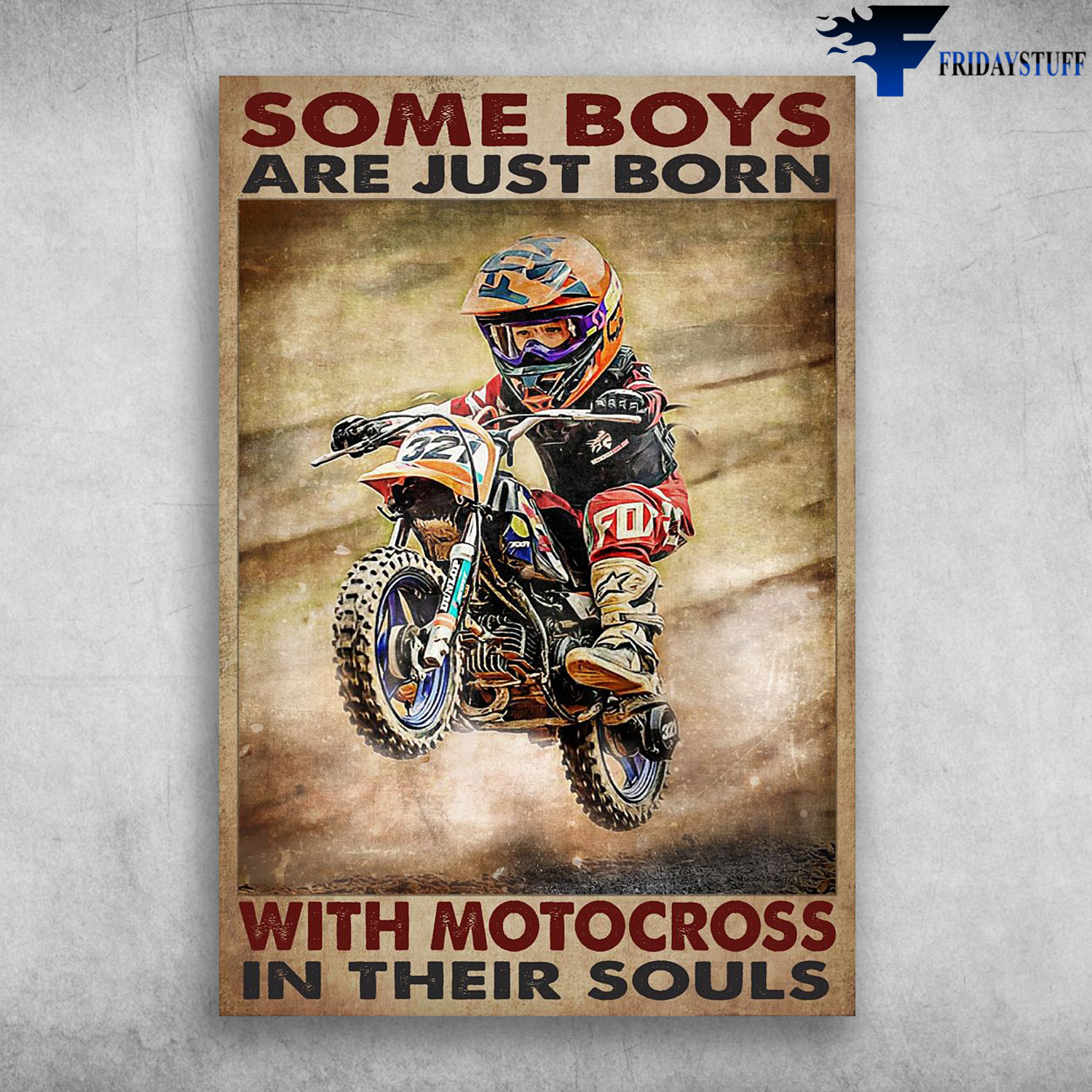 The Boy Motocross - Some Boys Are Just Born, With Motocross In Their Souls