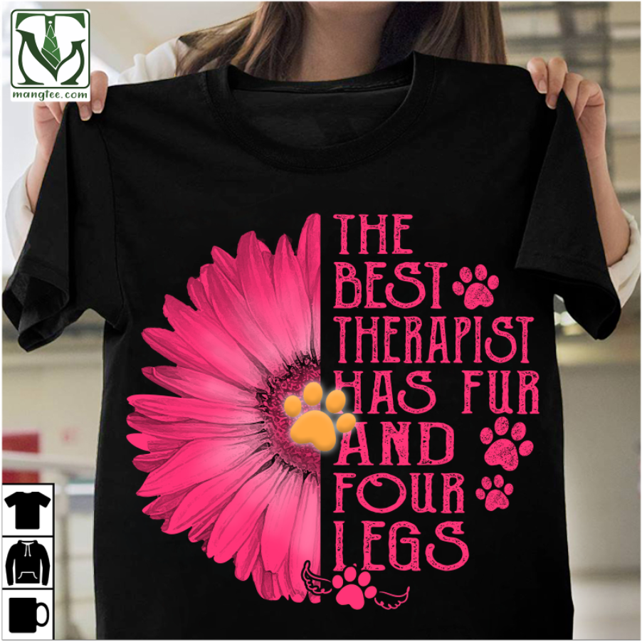 The best therapist has fur and four legs - Sunflower and cat lover