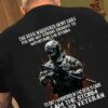 The devil whispered in my ears you are not strong enough to withstand the storm - Proud us veteran