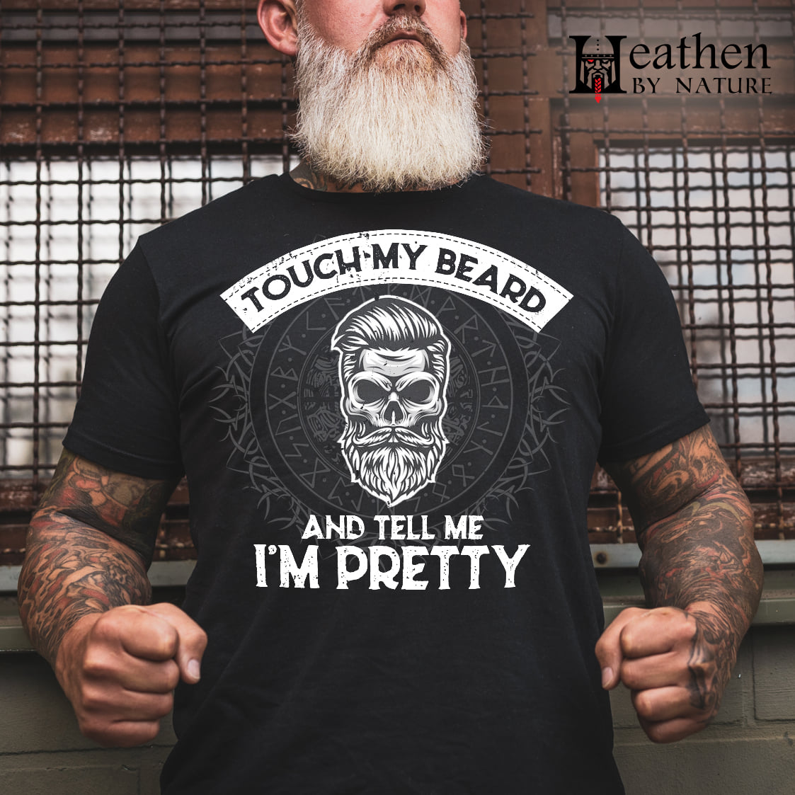 Touch my beard and tell me I'm pretty - Evil skullcap