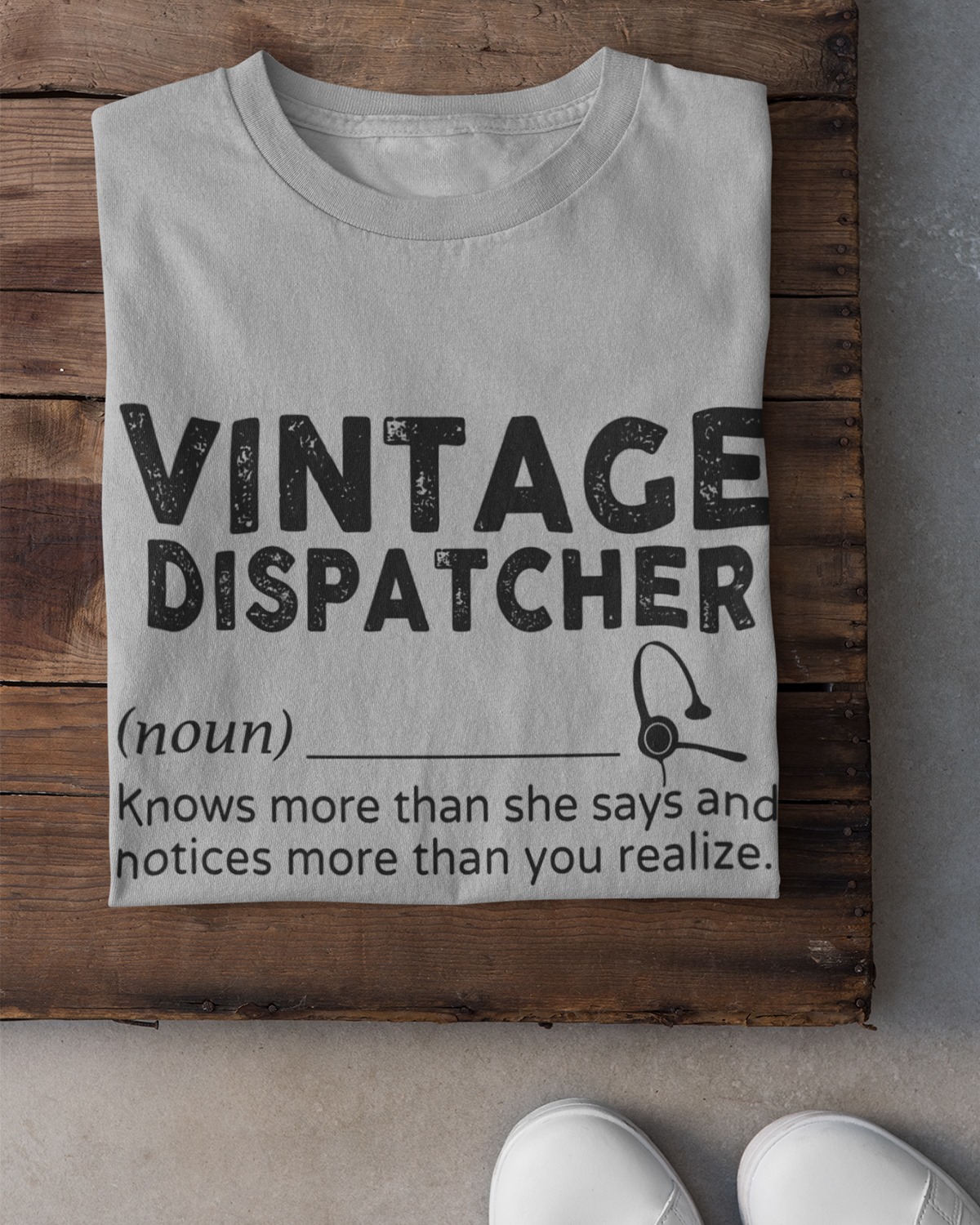Vintage dispatcher knows more than she says and notices more than you realize