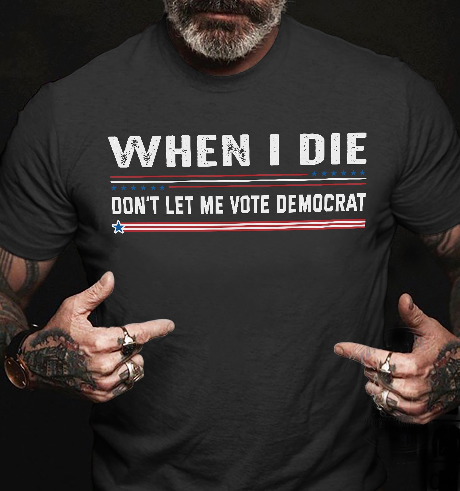 When I die don't let me vote democrat