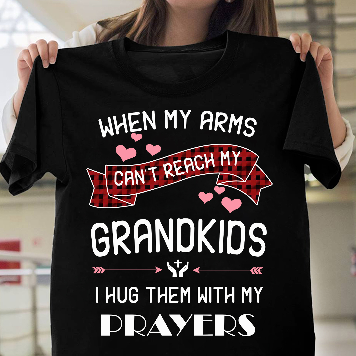 When my arms can't reach my grandkids I hug them with my prayers - Grandkids and grandparents