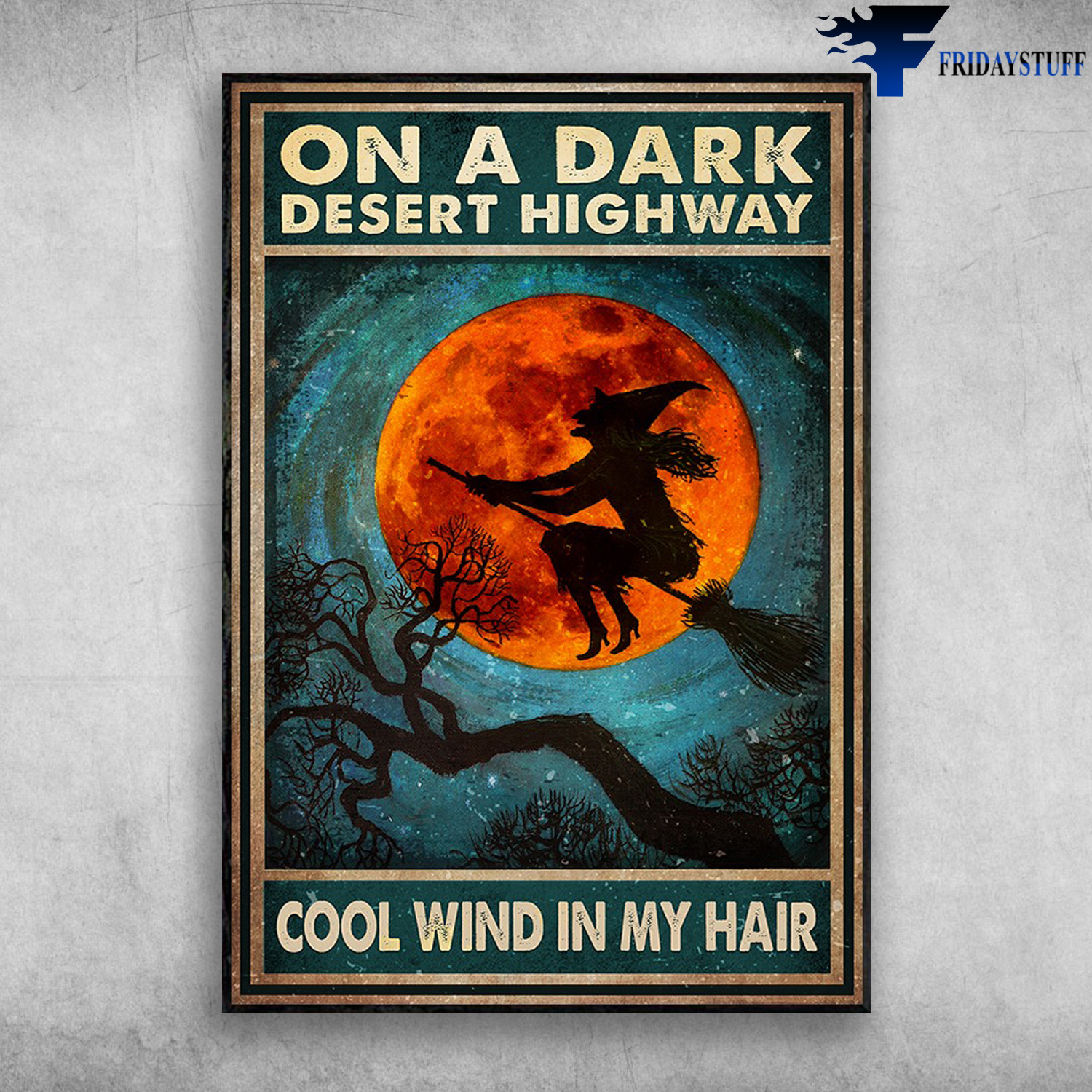 Witch And Red Moon - On A Dark Desert Highway, Cool Wind In My Hair