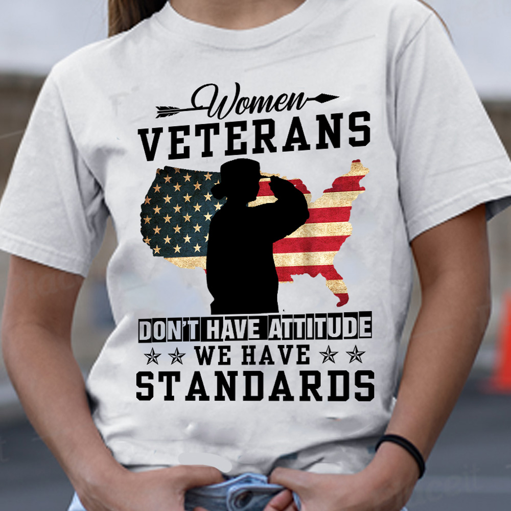 Woman veterans don't have attitude we have standards - American veteran
