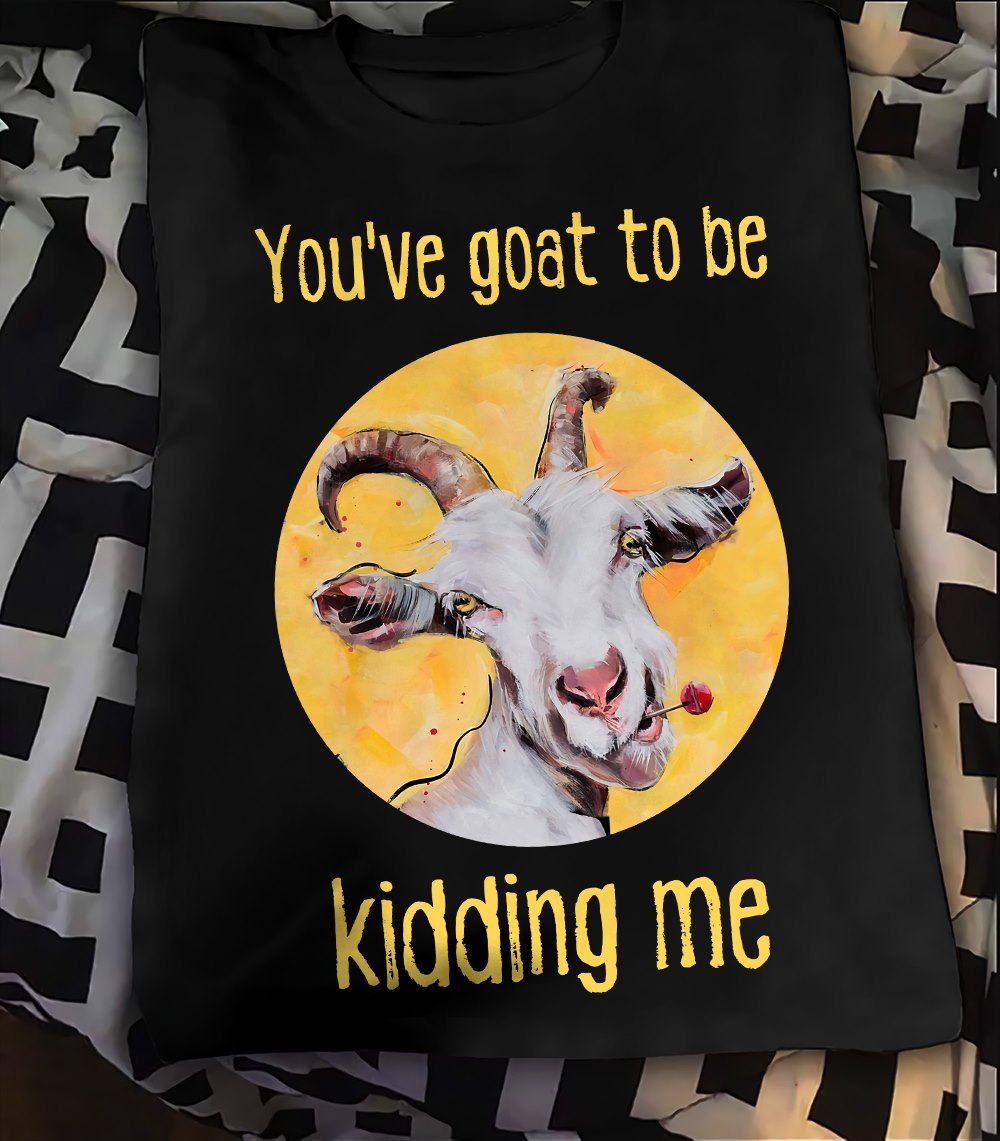 You've goat to be kidding me - Grumpy goat