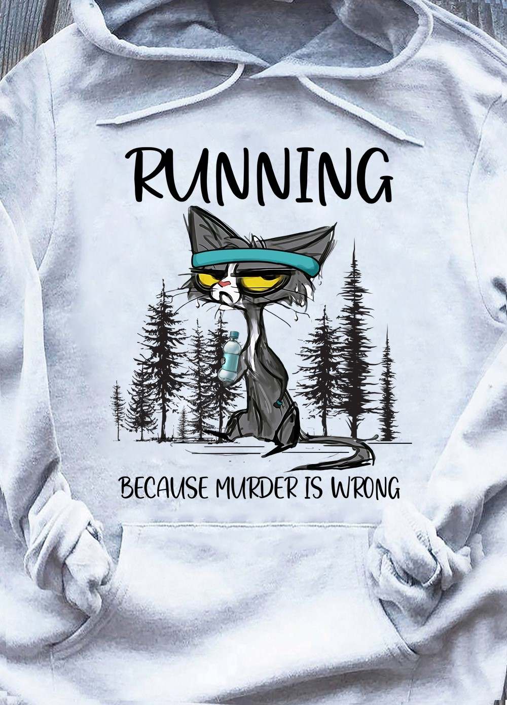 Running Cat - Running because murder is wrong