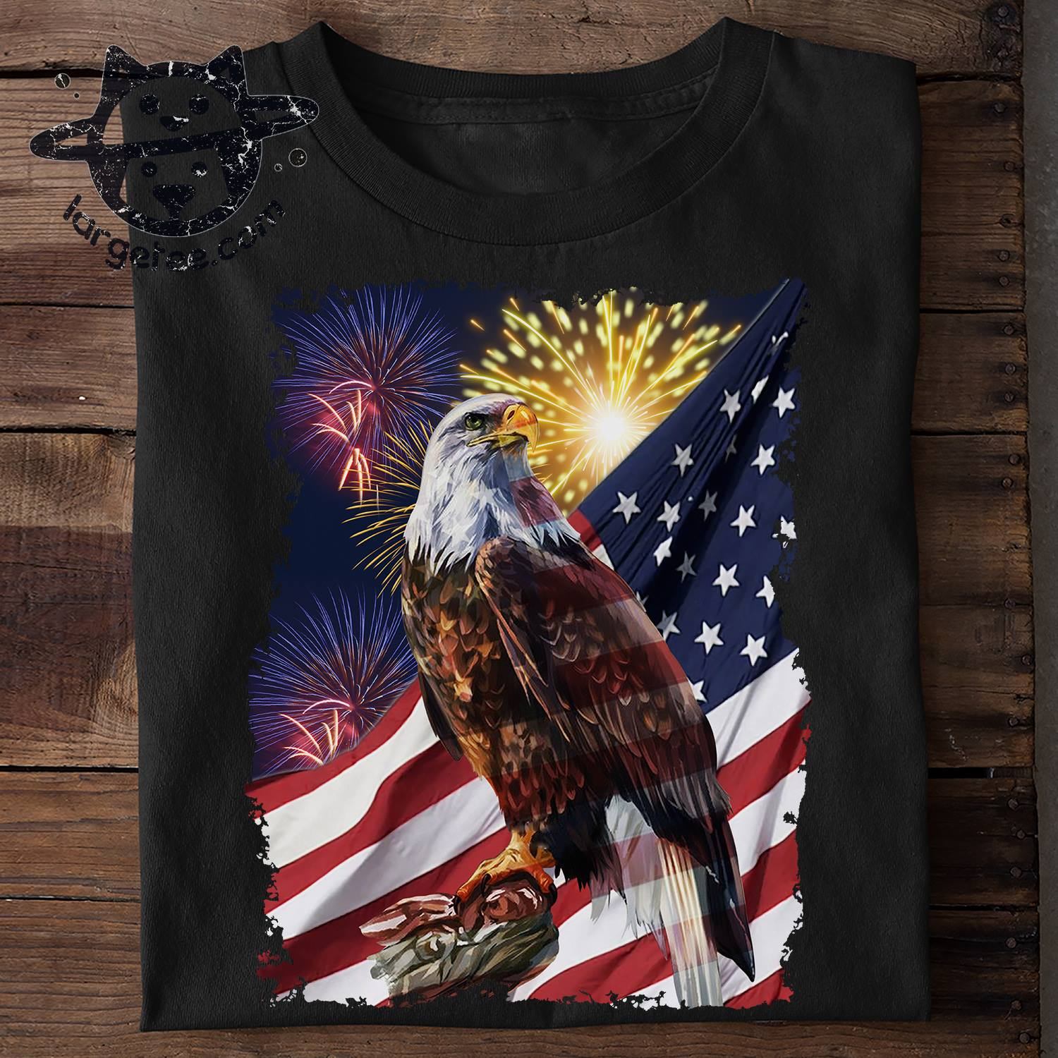 Eagle Lover – America Flag, 4th of July, Independence day