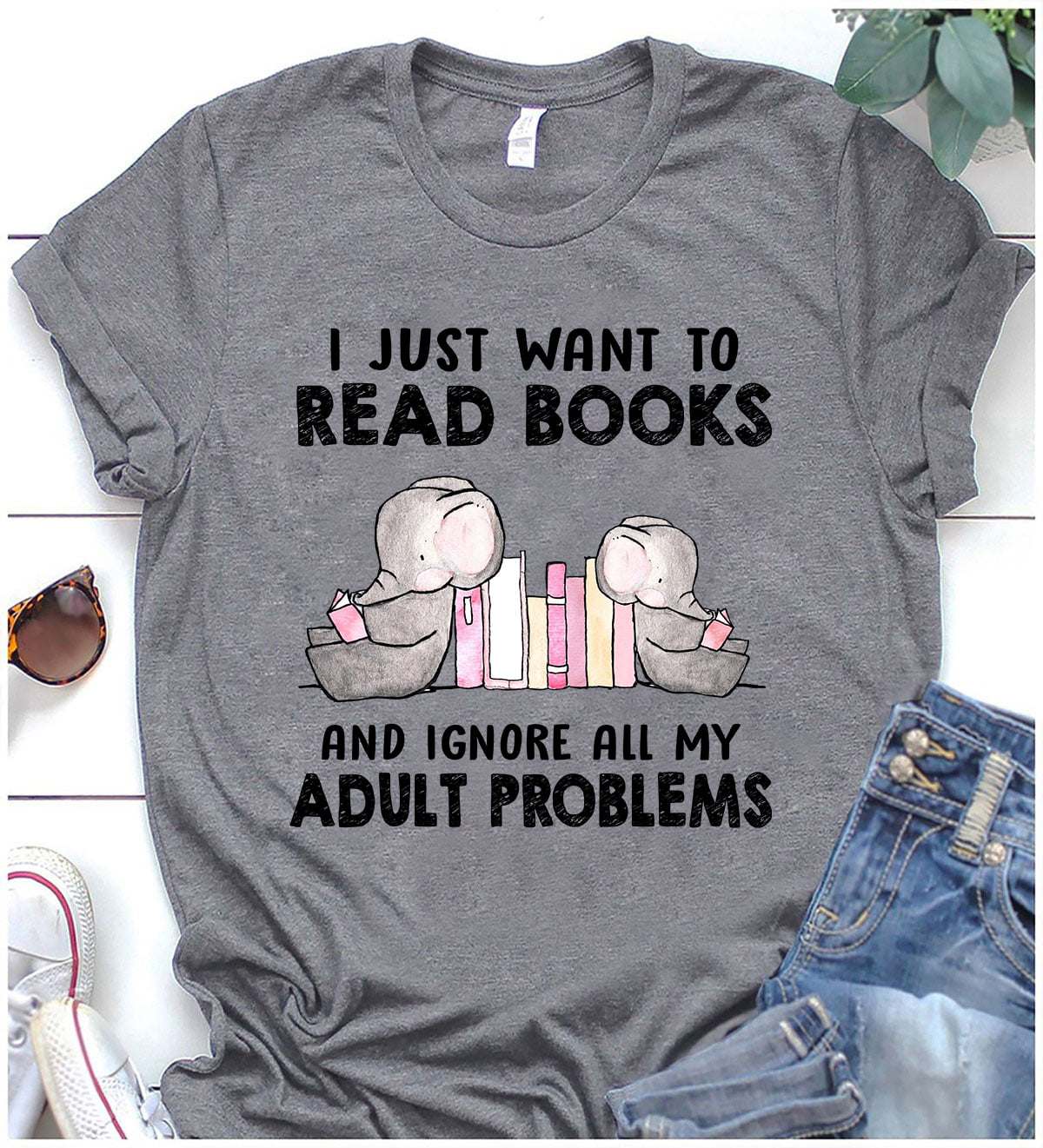 Elephant Love Book - I just want to read books and ignore all my adult problems