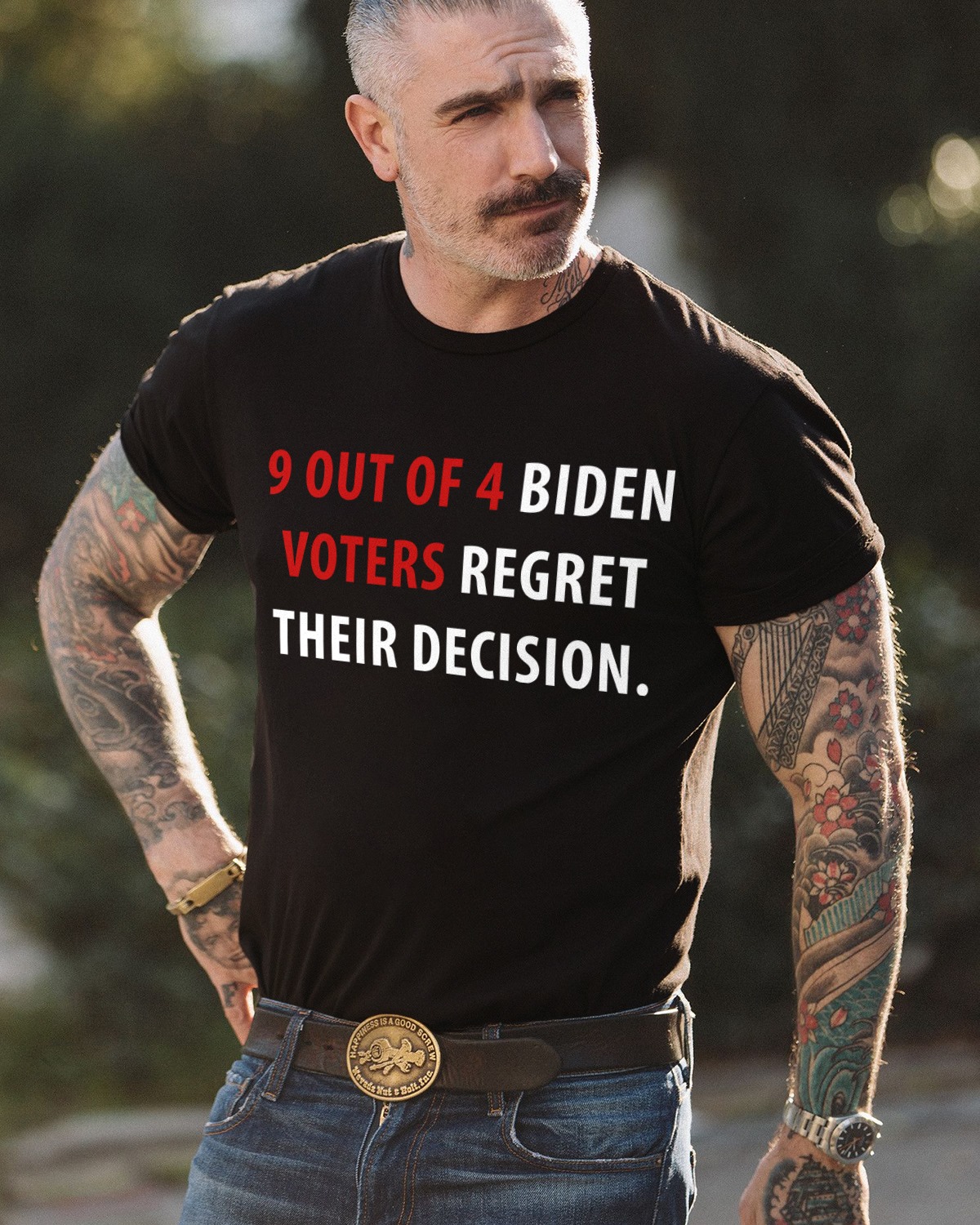 President Biden – 9 out of 4 Biden voters regret their decision